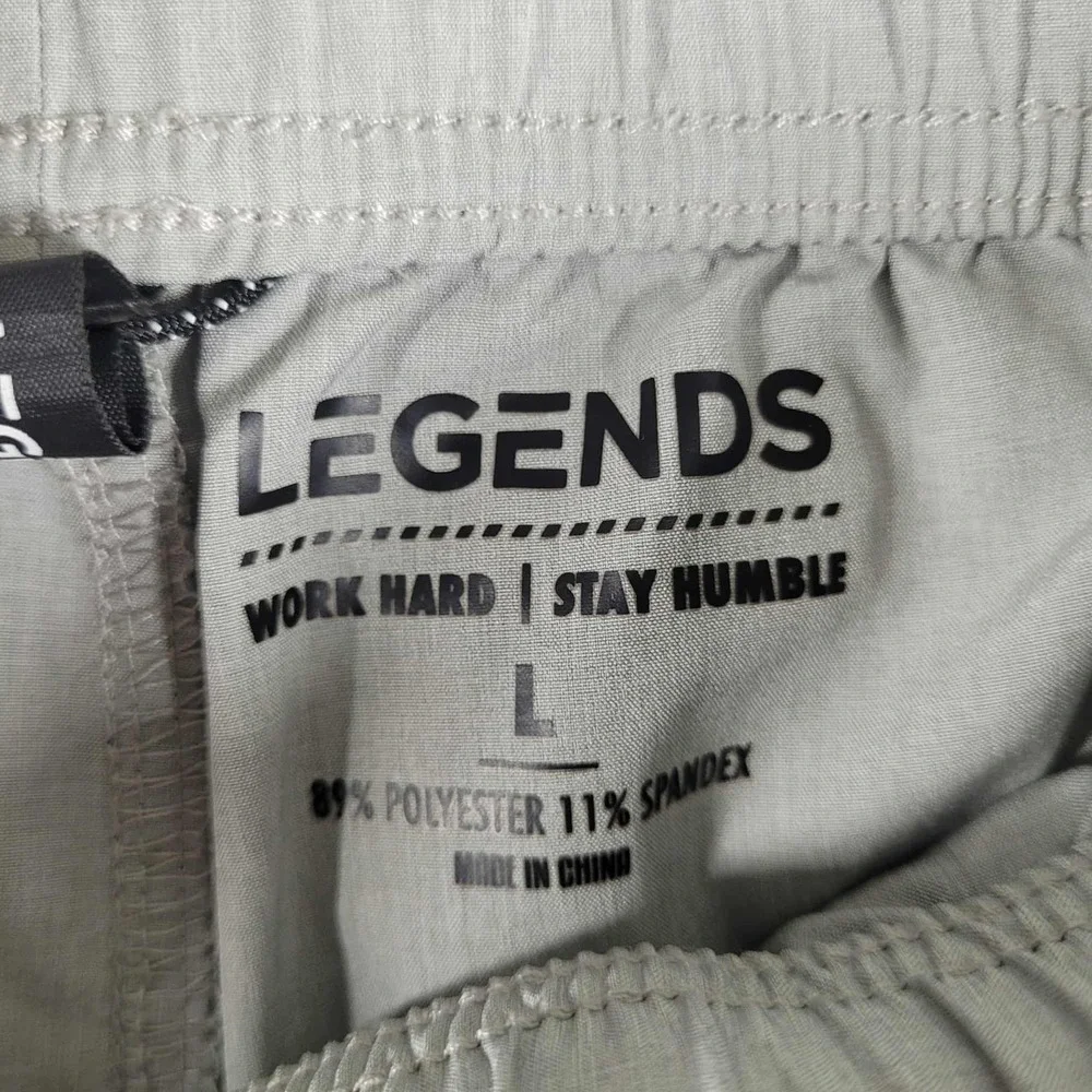 Legends Luka Shorts Men's Large‎ Gray Unlined 7